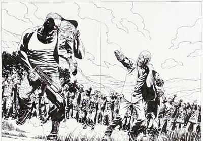 Walking Dead by Charlie Adlard
