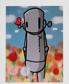 Artwork by Chris RWK, Untitled, Made of Archival pigment print in colors with