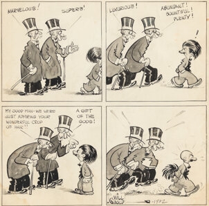 Artwork by Will Gould, Felix O'Fan, Made of graphite on Bristol board