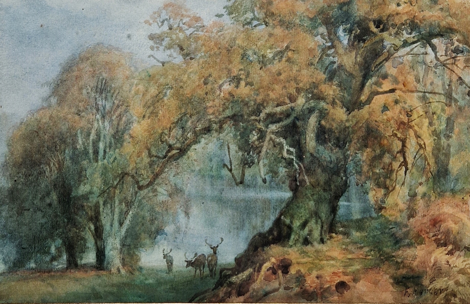 Frederick Mercer | The Pool in the Park | MutualArt