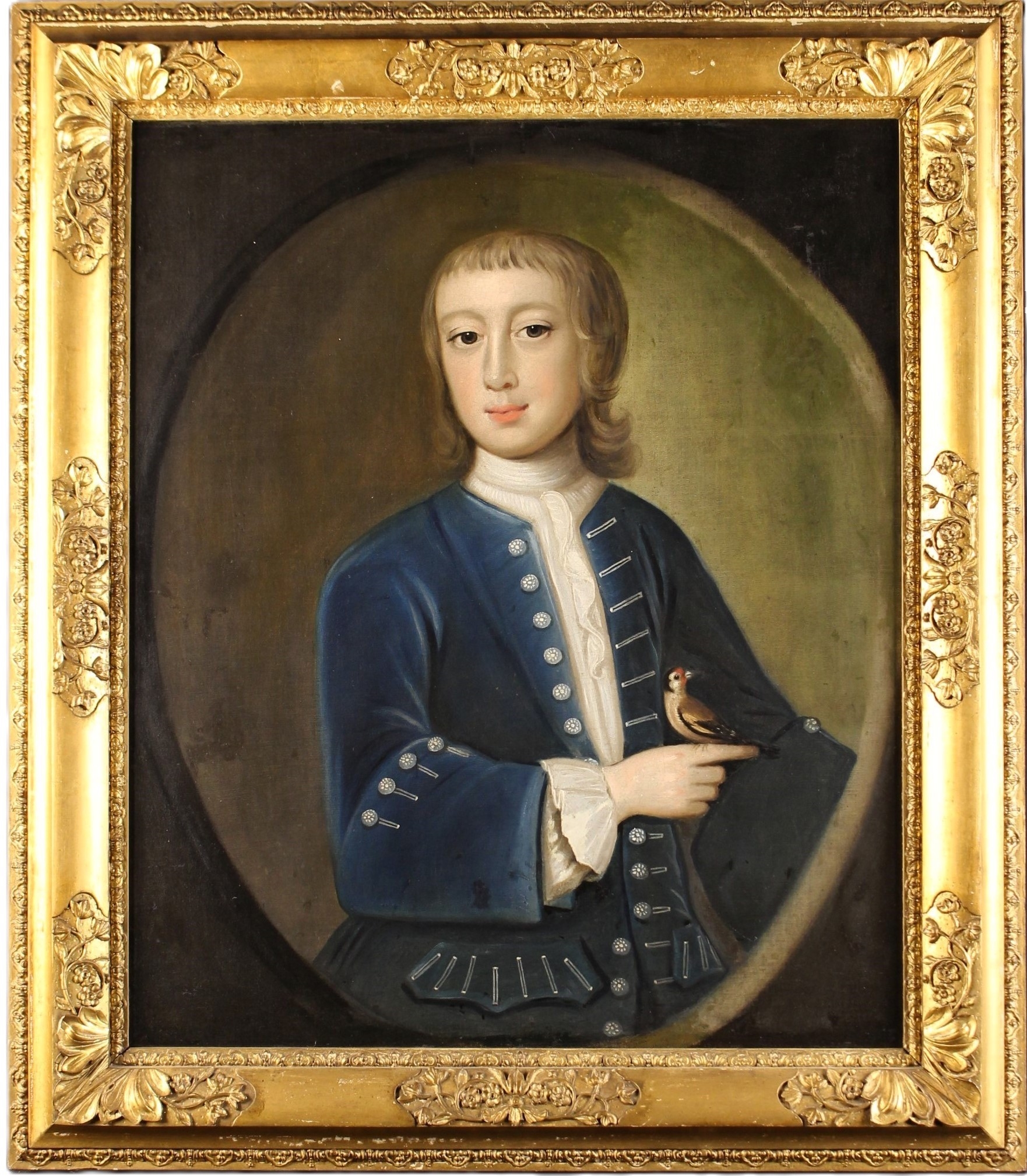 English Naïve School, 18th Century | Half-length Portrait of Boy in a ...