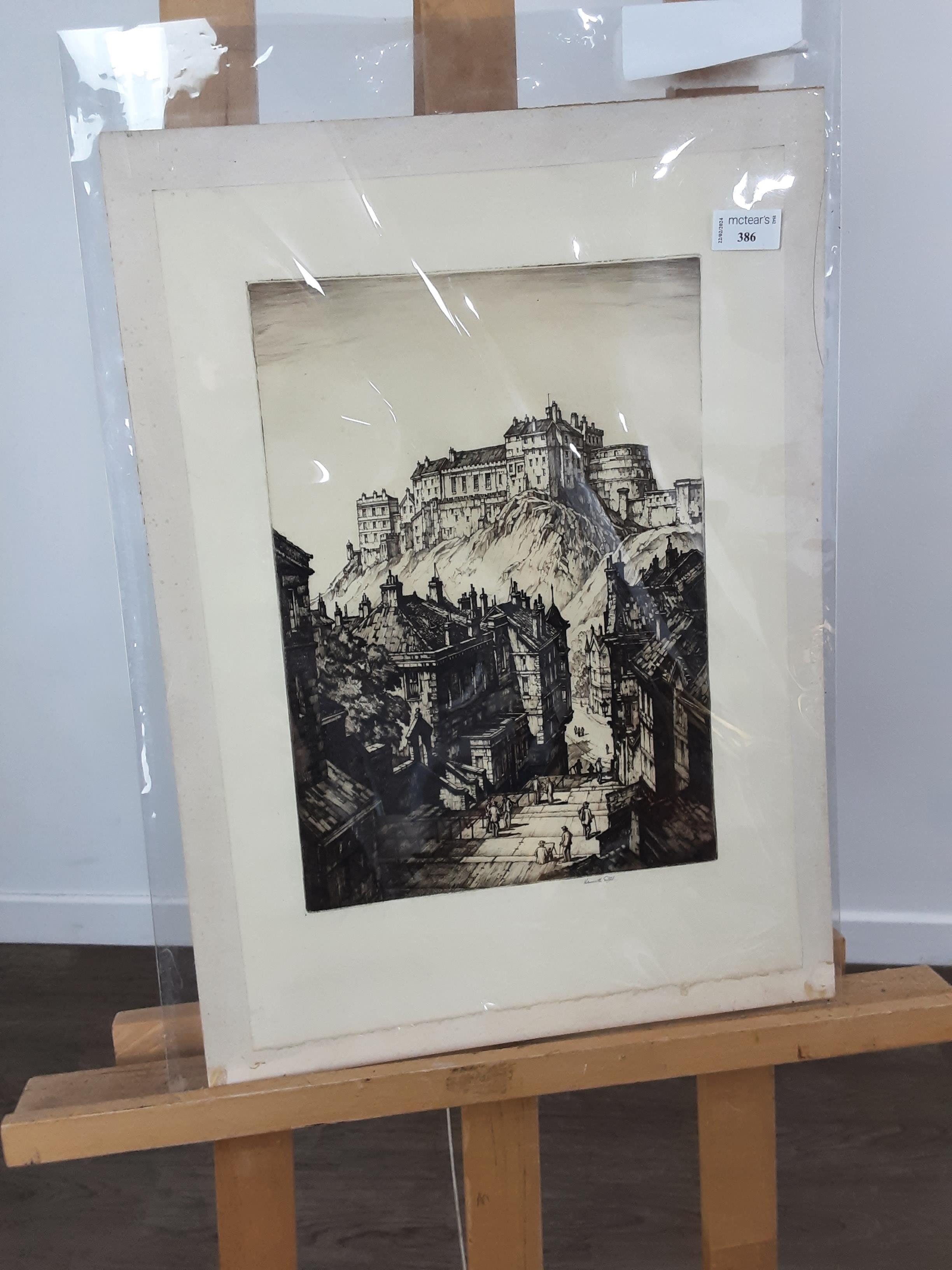 Kenneth Steel | KENNETH STEEL, EDINBURGH CASTLE | MutualArt