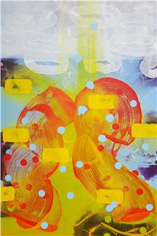 John Cronin: Artificial Bee - Green On Red Gallery