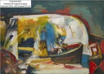 Harbour scene - Alexander Moffat