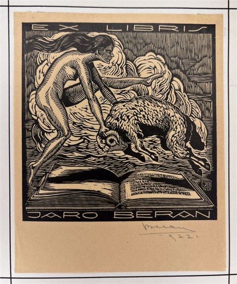 3 ex-libris for himself and his wife. - Jaro Beran