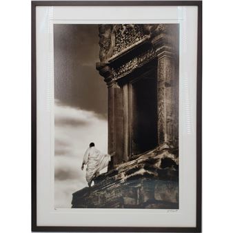 Signed John McDermott (20th/21st Century) &quot;Monk In The Wind - John McDermott