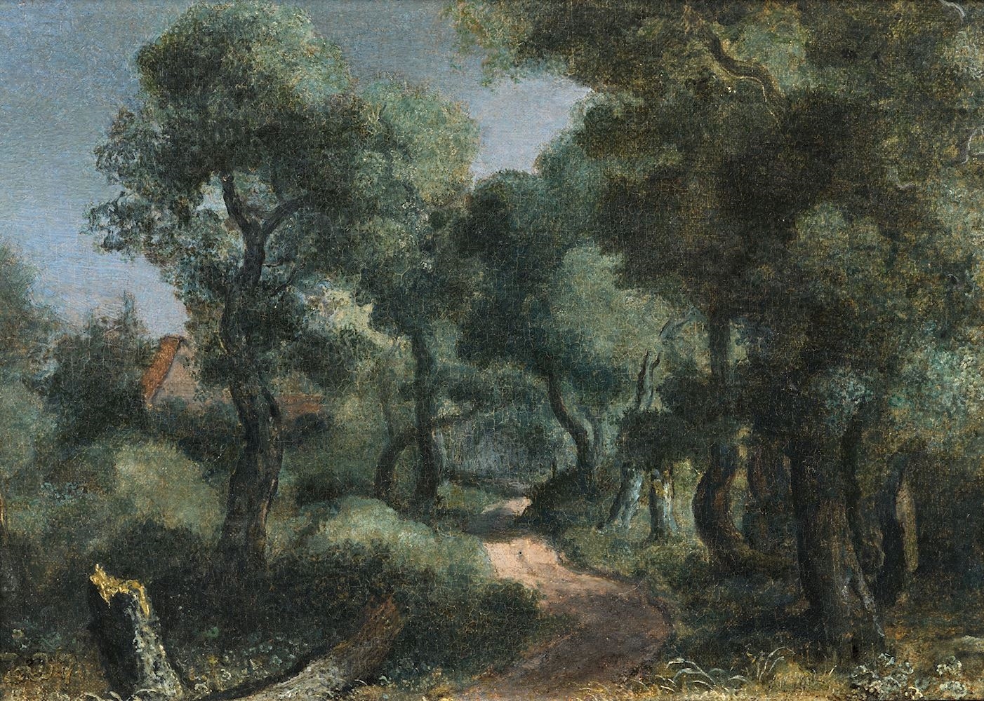 Hercules Seghers | Woodland path (1618 - 1620) | MutualArt