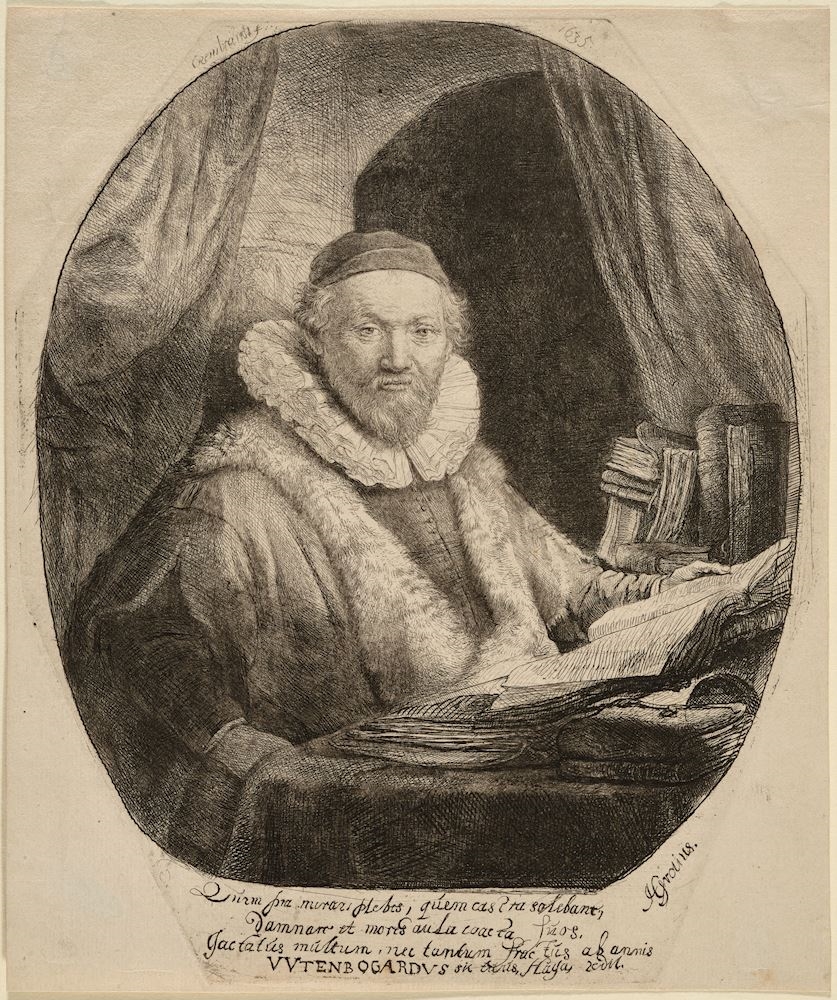 Rembrandt van Rijn | Jan Uytenbogaert, the Remonstrant preacher (1635 ...