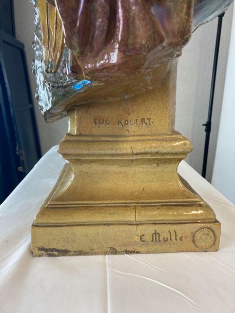 Artwork by Eugène Robert, Émile Muller, numéro 152, Made of Terracotta sculpture