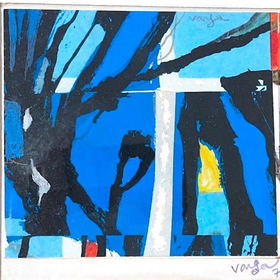 Ferenc VARGA (1906-1989) Composition abstraite - Ferenc Varga