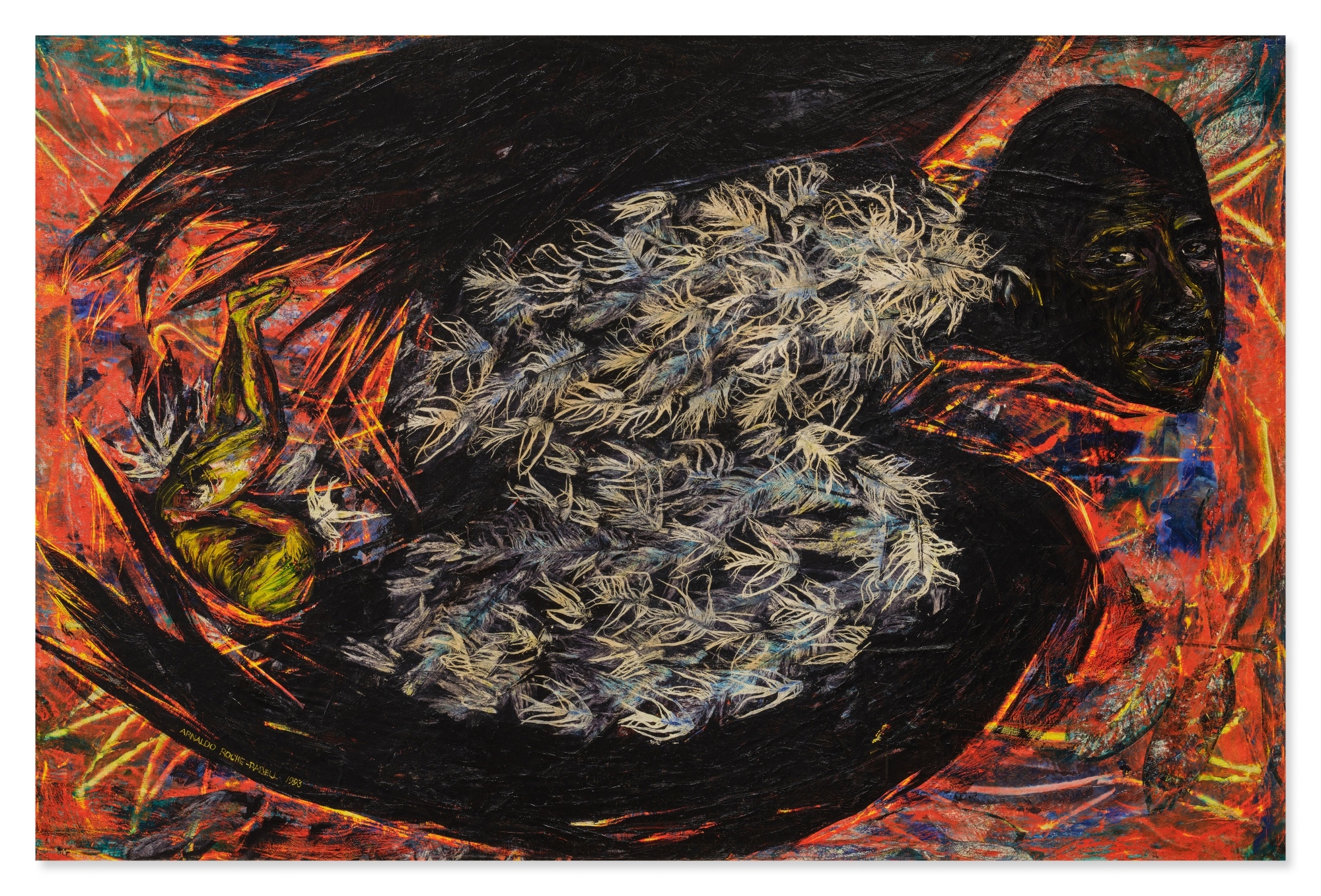 Arnaldo Roche-Rabell | El pájaro protector (1993) | MutualArt