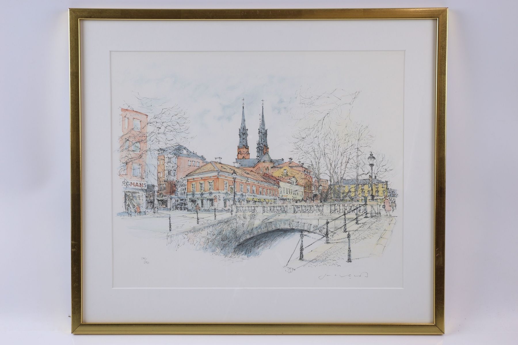 Jan Lundquist | 620. JAN LUNDQVIST (1935-2022), färglitografi | MutualArt