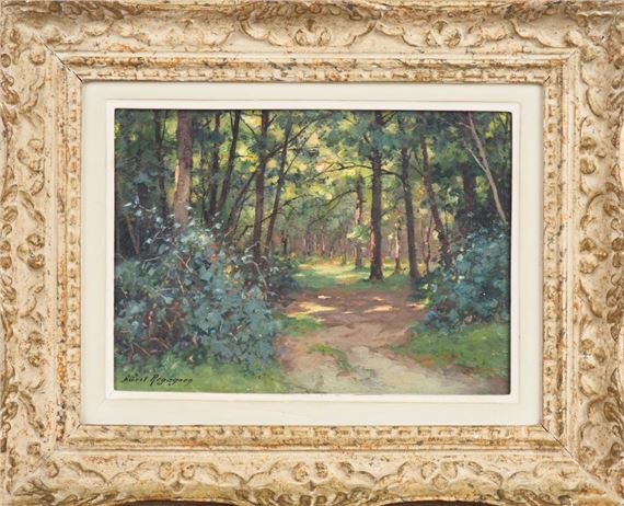 Albert Regagnon | Lisière de forêt en Ariège | MutualArt