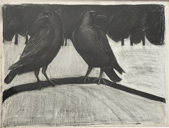 Two Crows, 1988 - Nancy Baldwin
