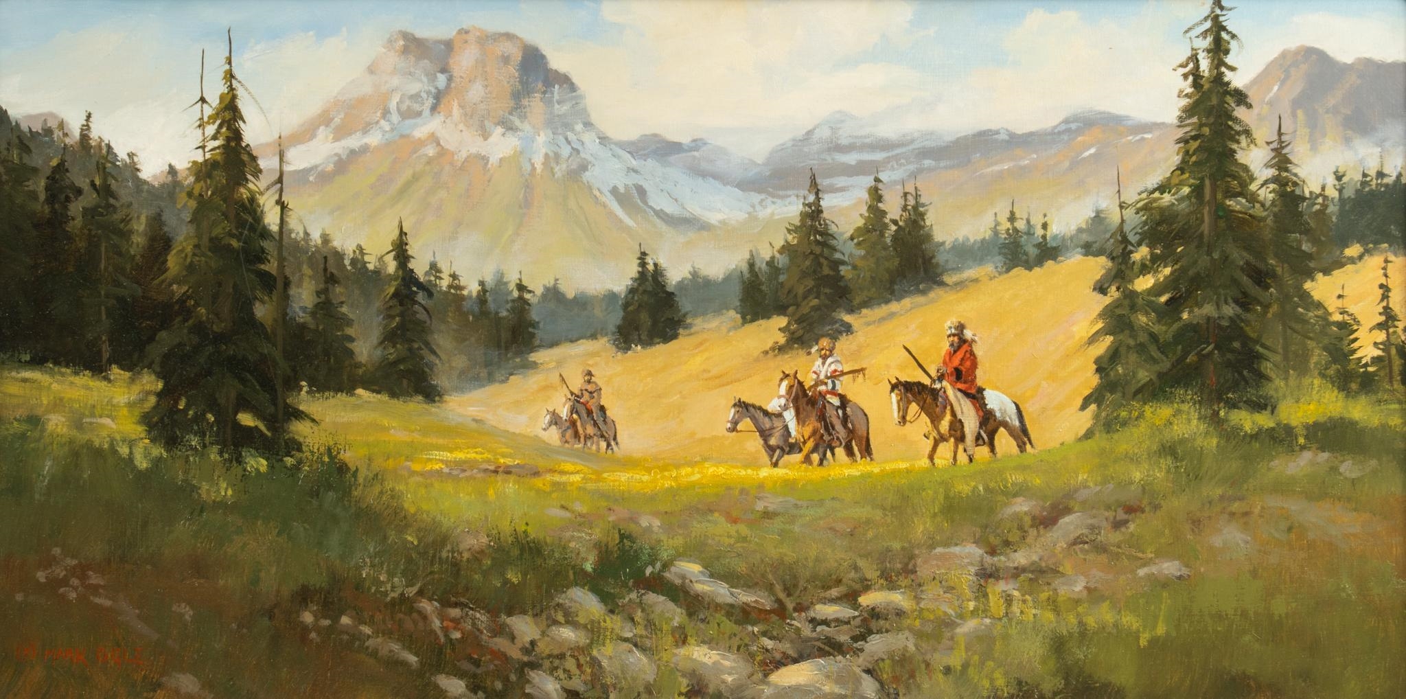 Mark Ogle | The Voyagers (1985) | MutualArt