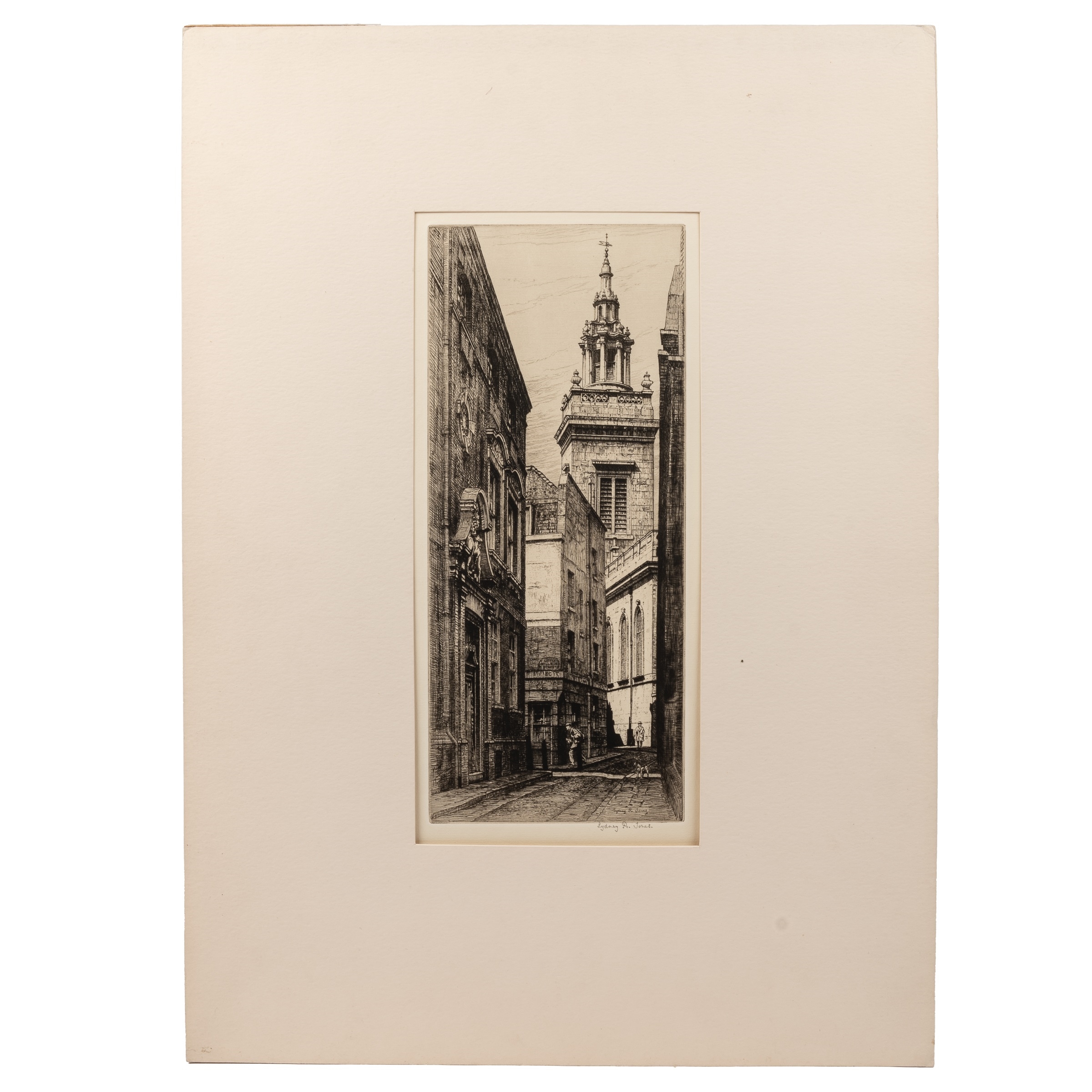 Sydney R. Jones | Inner Temple Lane (1932) | MutualArt