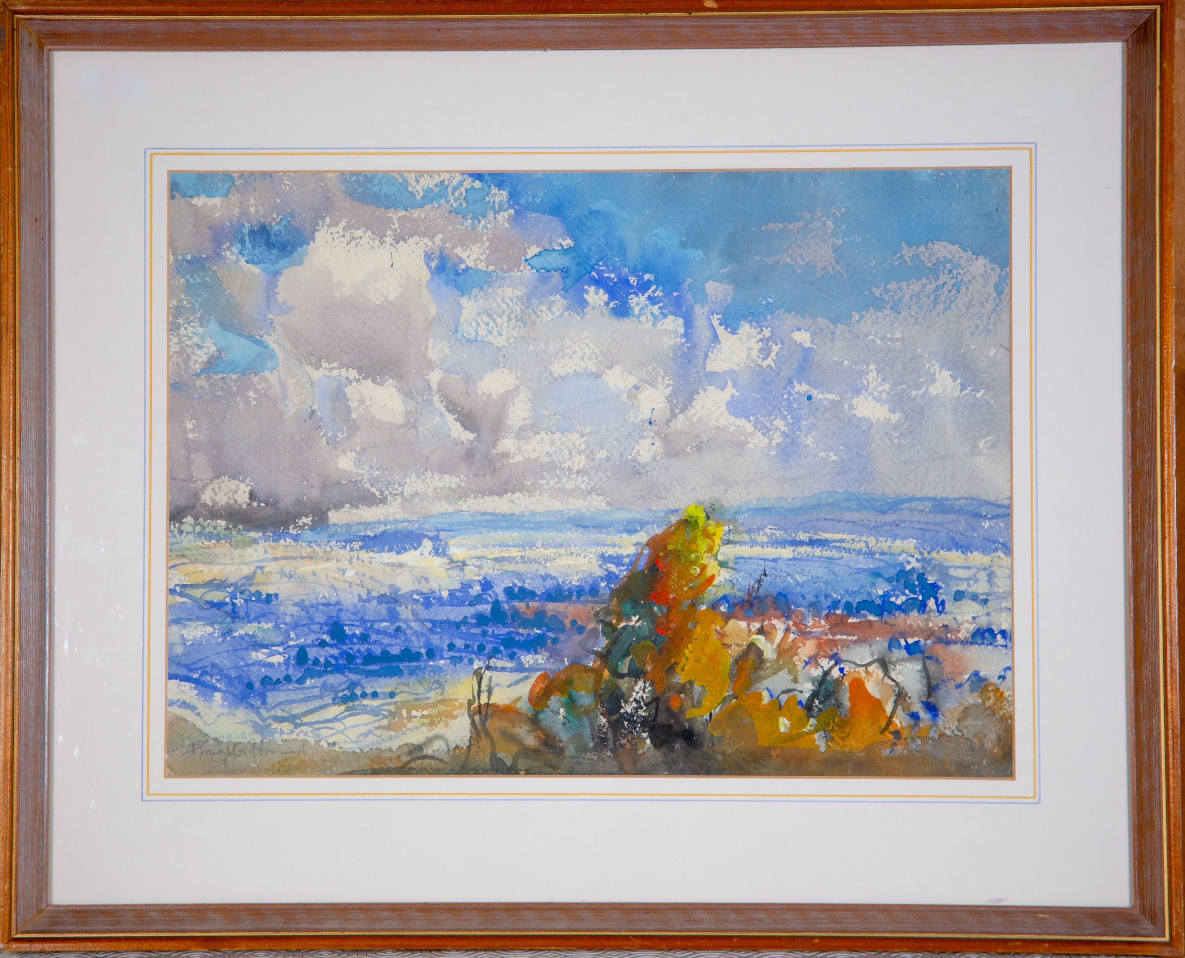 Arthur Henry Knighton Hammond | An extensive landscape with trees ...