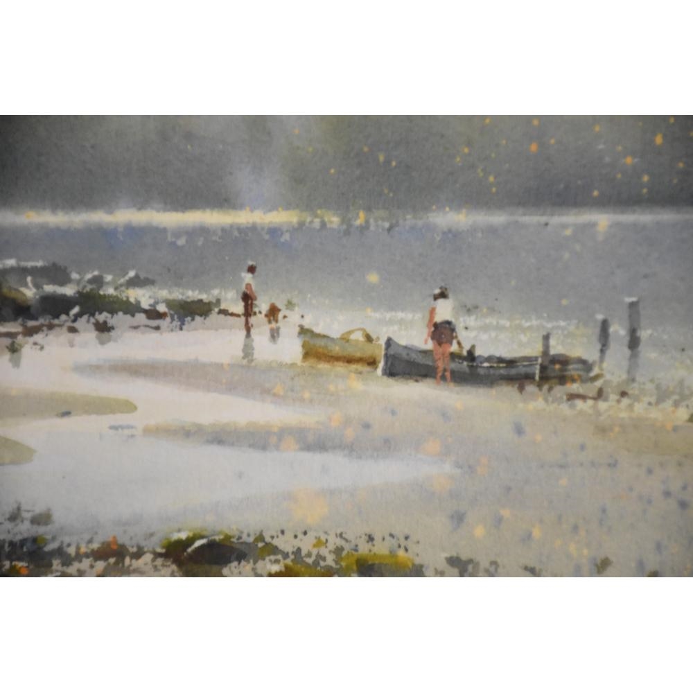 Ivars Jansons | At Eaglehawk Neck - Tasmania. Watercolour | MutualArt