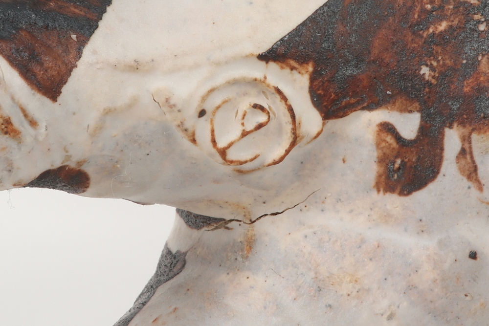 Artwork by Charlotte Poulsen, Beest, Made of ceramic sculpture with