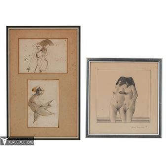Bruce Samuelson | NUDE FIGURAL STUDIES (1969) | MutualArt