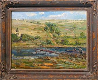 Přívoz u Sázavy - Jiri  Karlinsky