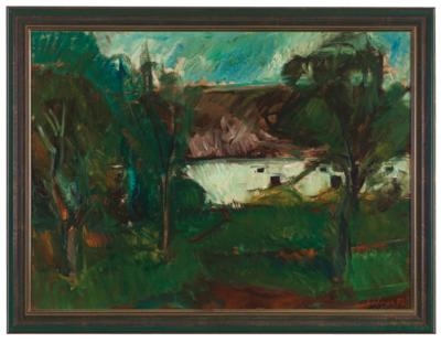 Artwork by Viktor Lederer, "Elsbach, N.Ö", Made of oil on canvas