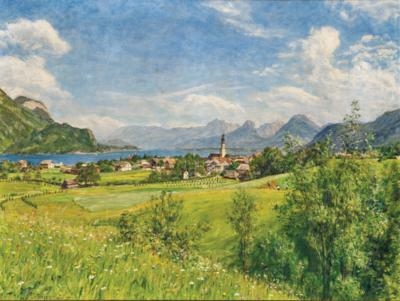 Adolf Helmberger | St. Gilgen am Wolfgangsee (1941) | MutualArt