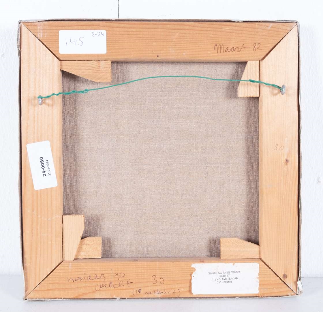 Artwork by Ed Dukkers, Compositie, Made of oil on canvas