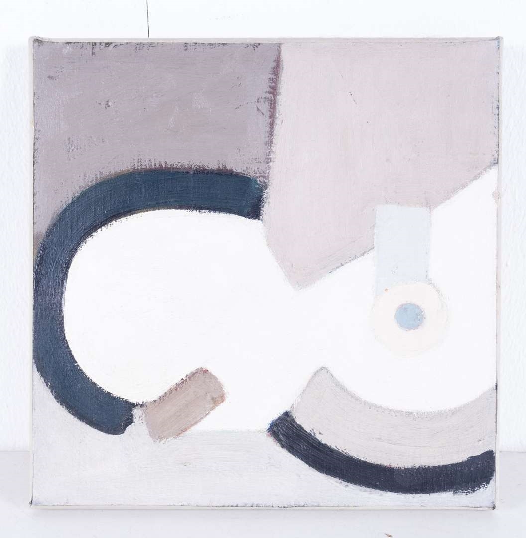 Artwork by Ed Dukkers, Compositie, Made of oil on canvas