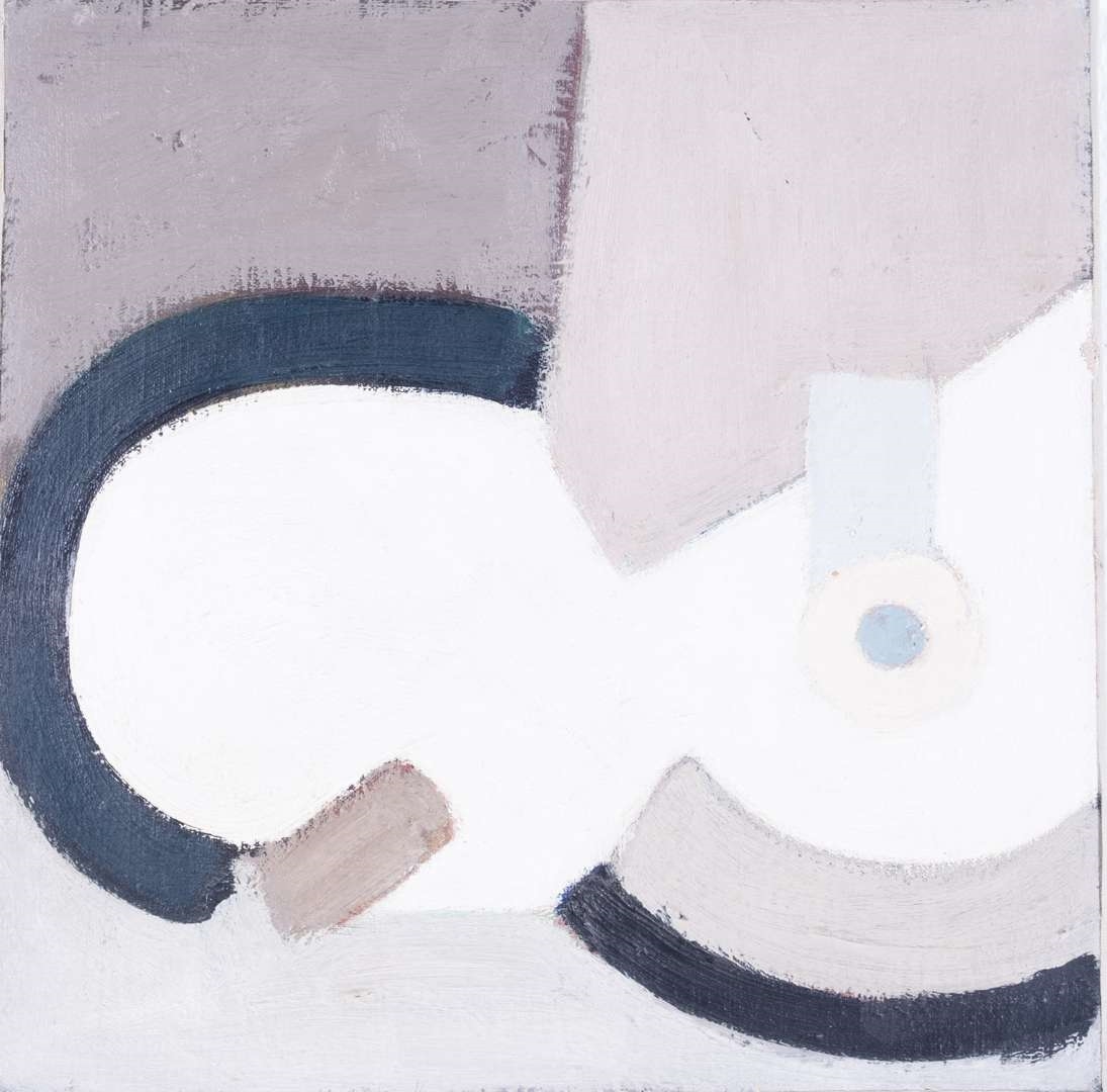 Artwork by Ed Dukkers, Compositie, Made of oil on canvas