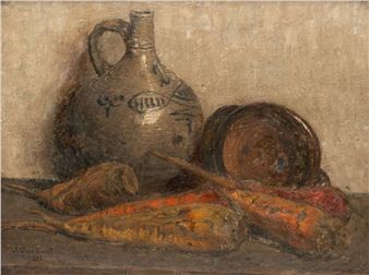 Stilleven met winterpeen - Jan Carbaat