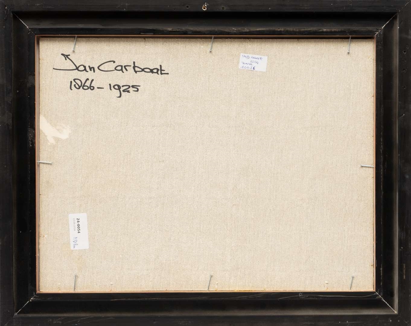 Artwork by Jan Carbaat, Stilleven met winterpeen, Made of board