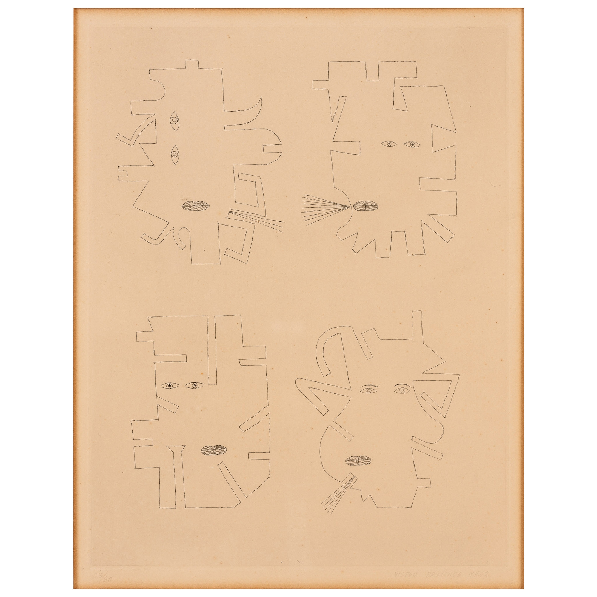 Victor Brauner | Codex d'un Visage* (1962) | MutualArt