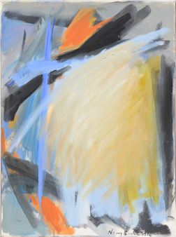Llawenan, abstract, 1994 - Nancy Baldwin