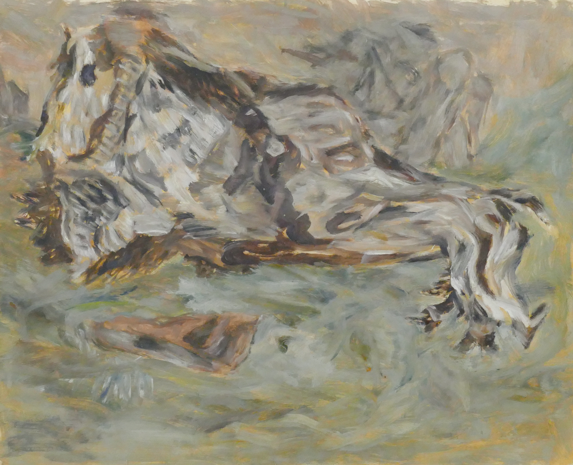 Arthur Runquist | Arthur or Albert Runquist ''Mountain Form'' Oil on ...