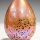 Artwork by Karl Wiedmann, shouldered form with green and yellow colouring, Made of green and yellow