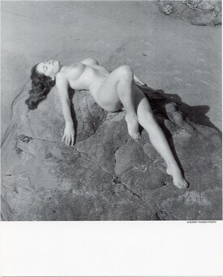 BUNNY YEAGER Original Pin Up Lithograph