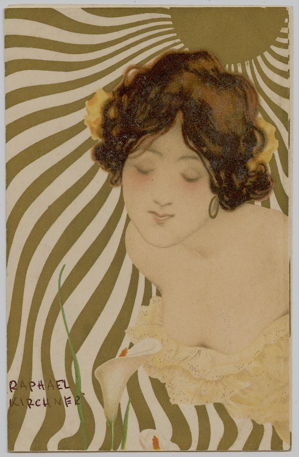 Raphael Kirchner | Antique Original Postcard Nouveau Raphael Kirchner ...