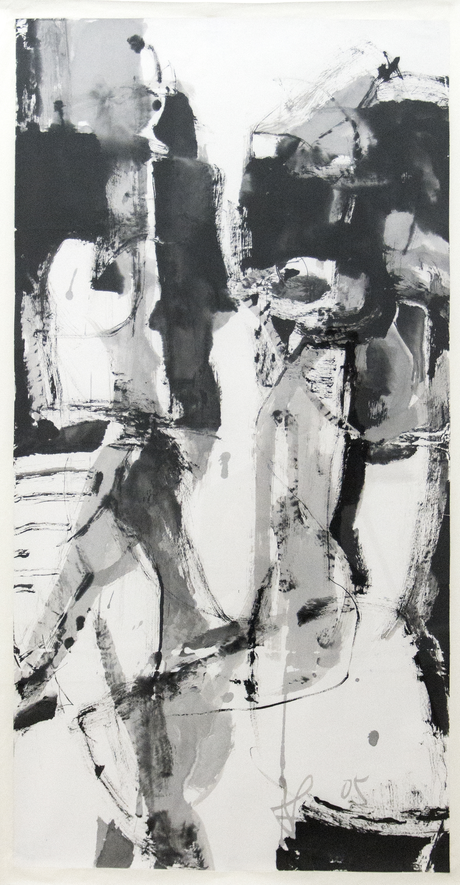 Artwork by Andrew Lui, Citation, Made of Watercolour and ink on paper