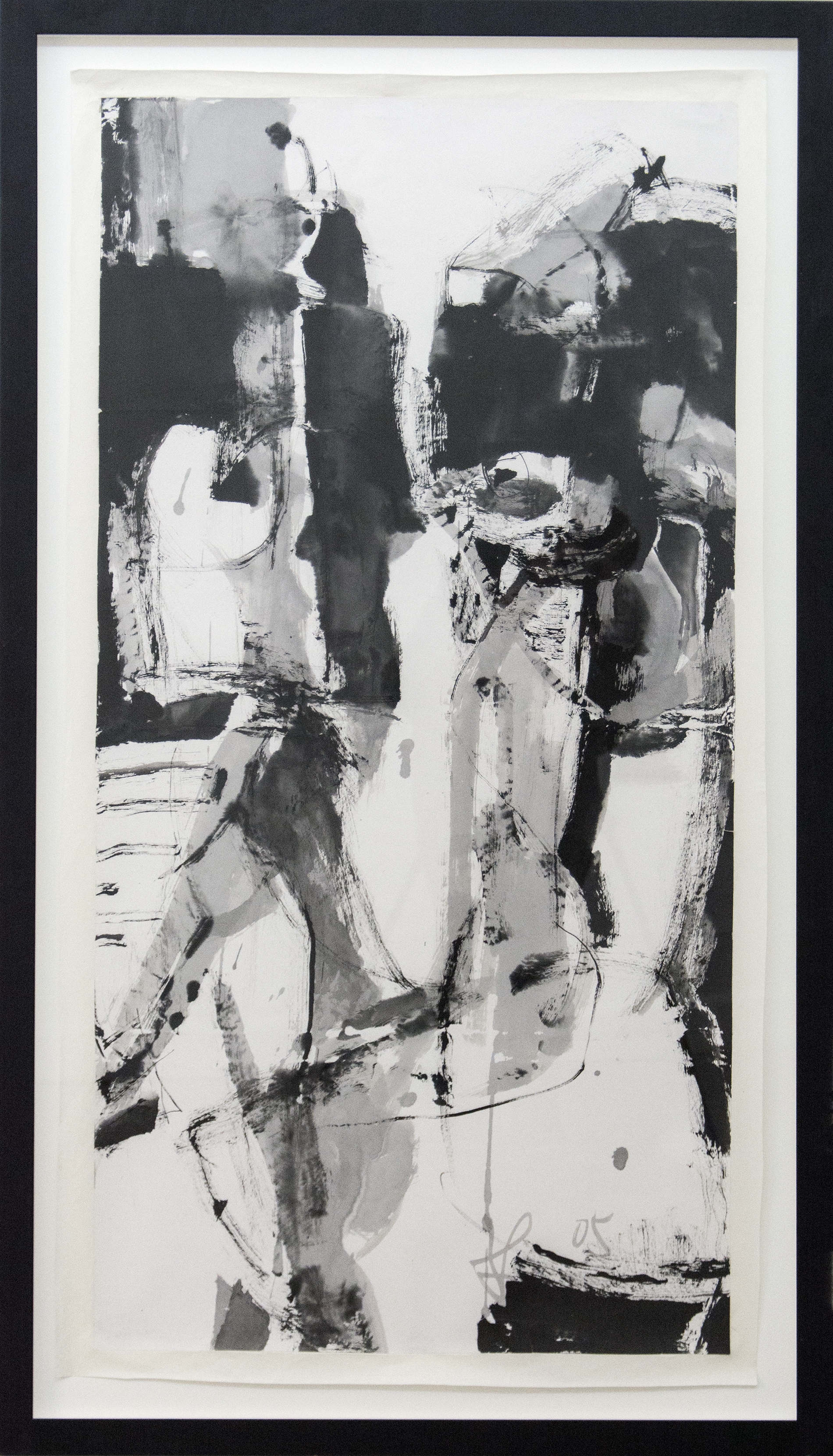 Artwork by Andrew Lui, Citation, Made of Watercolour and ink on paper