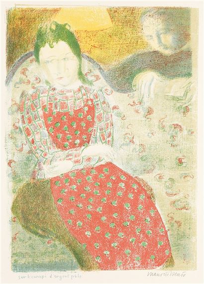 Sur le Canapé d'argent pâle by Maurice Denis, 1899