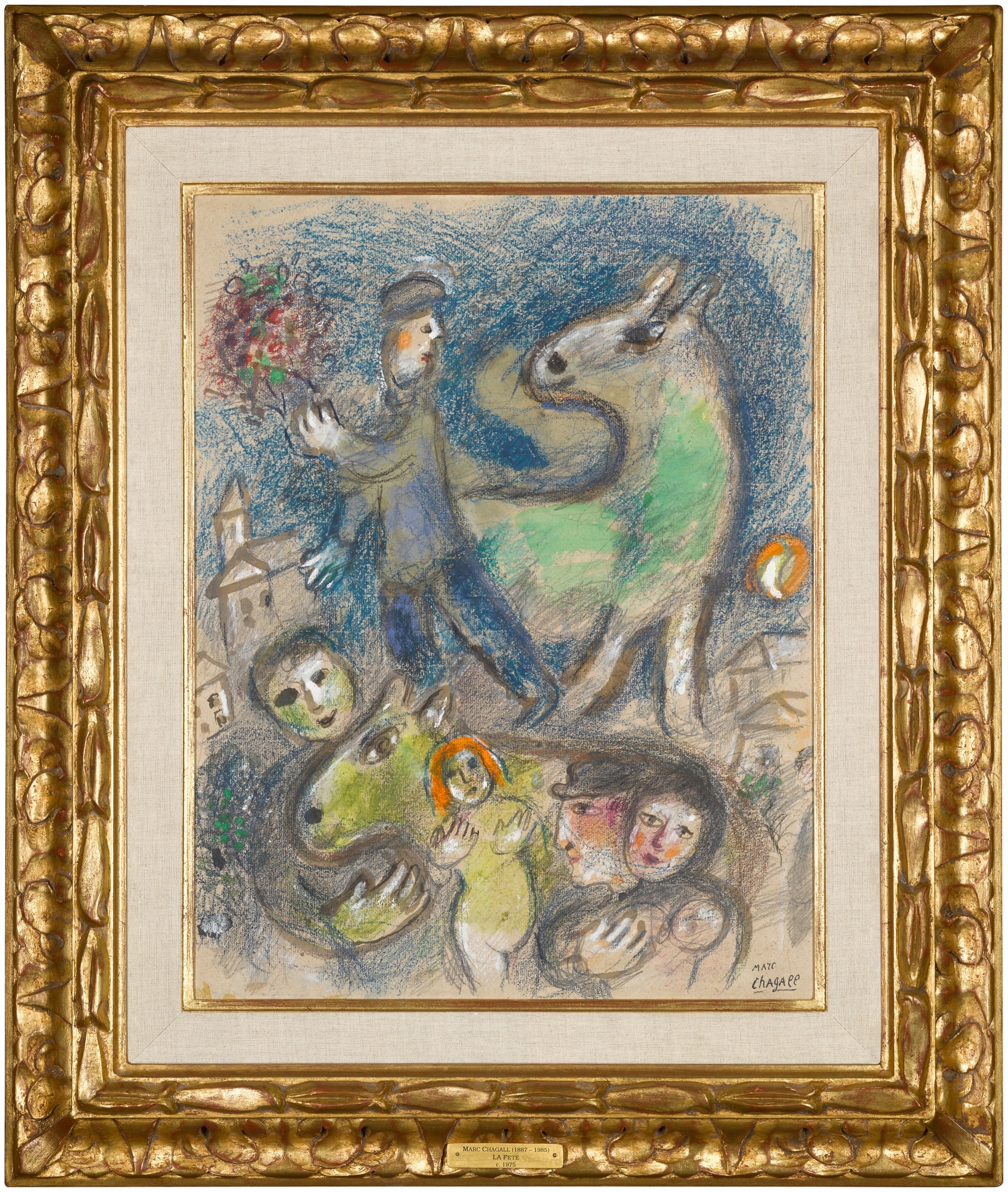 Marc Chagall | La Fête | MutualArt