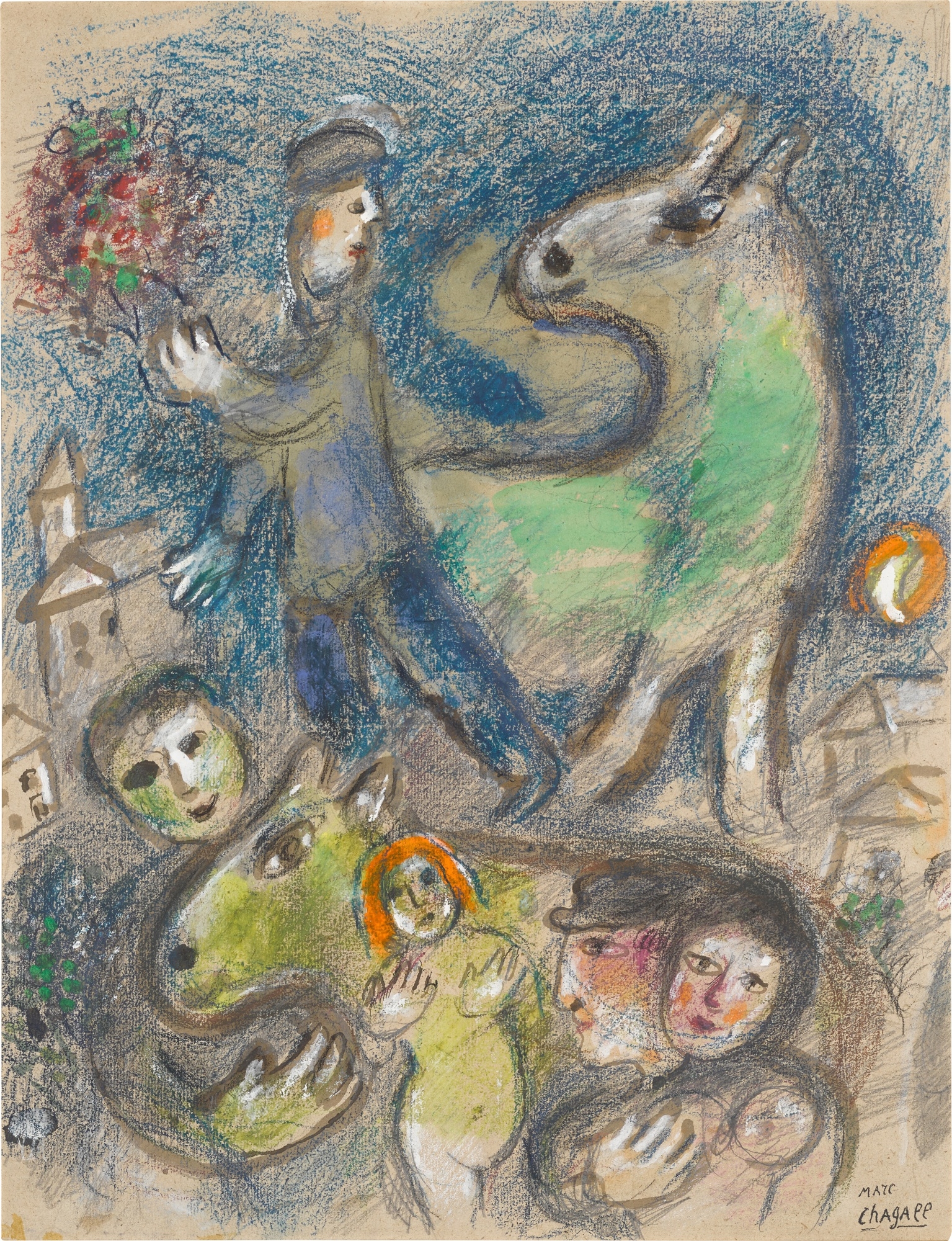 Marc Chagall | La Fête | MutualArt