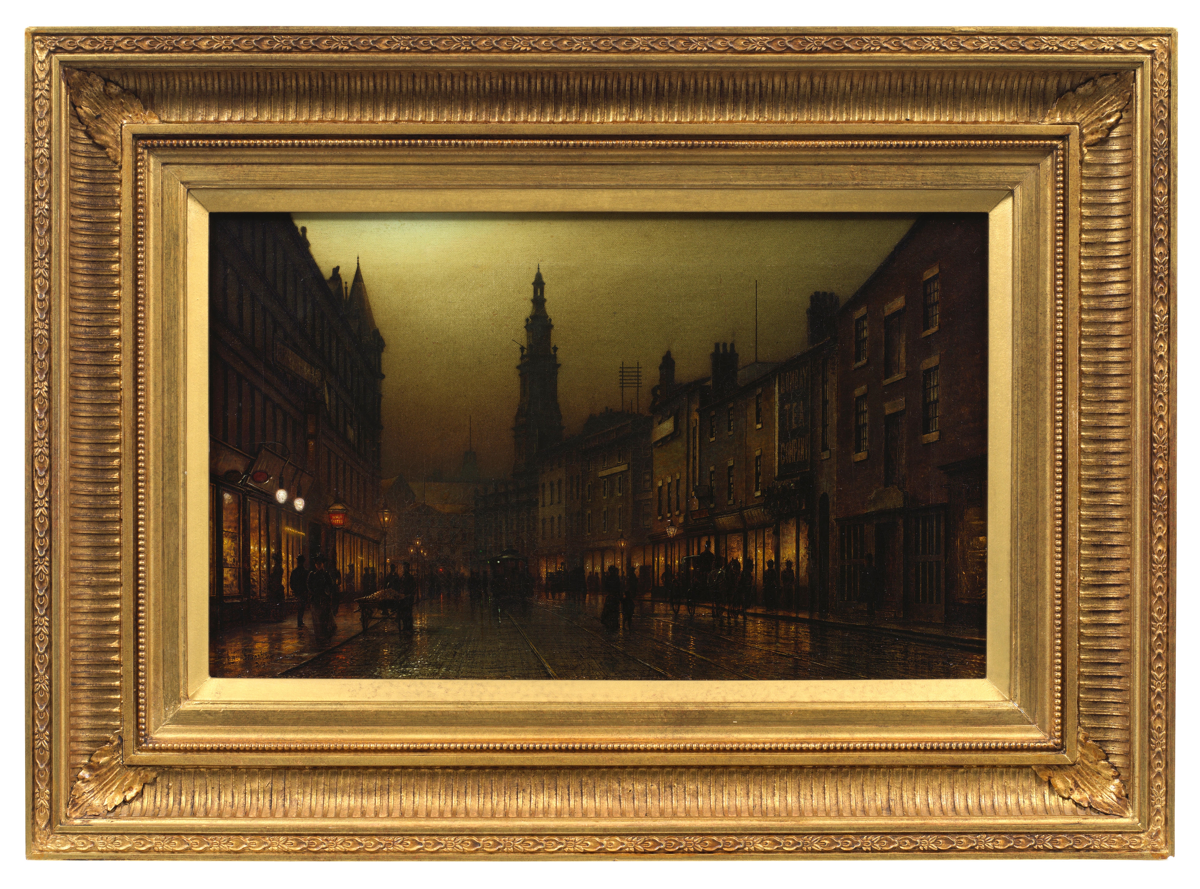 Artwork by Louis Hubbard Grimshaw, Trinity Church, Leeds, Made of oil on canvas