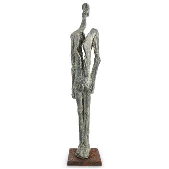 A standing, nude male figure - Bertrand Pigeon