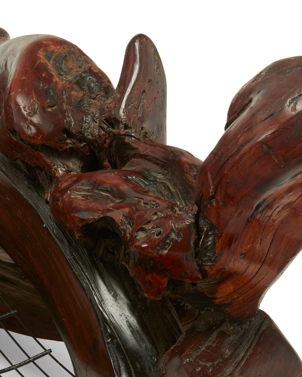 Artwork by Daryl Stokes, A Daryl Stokes-style armchair, Made of enameled metal