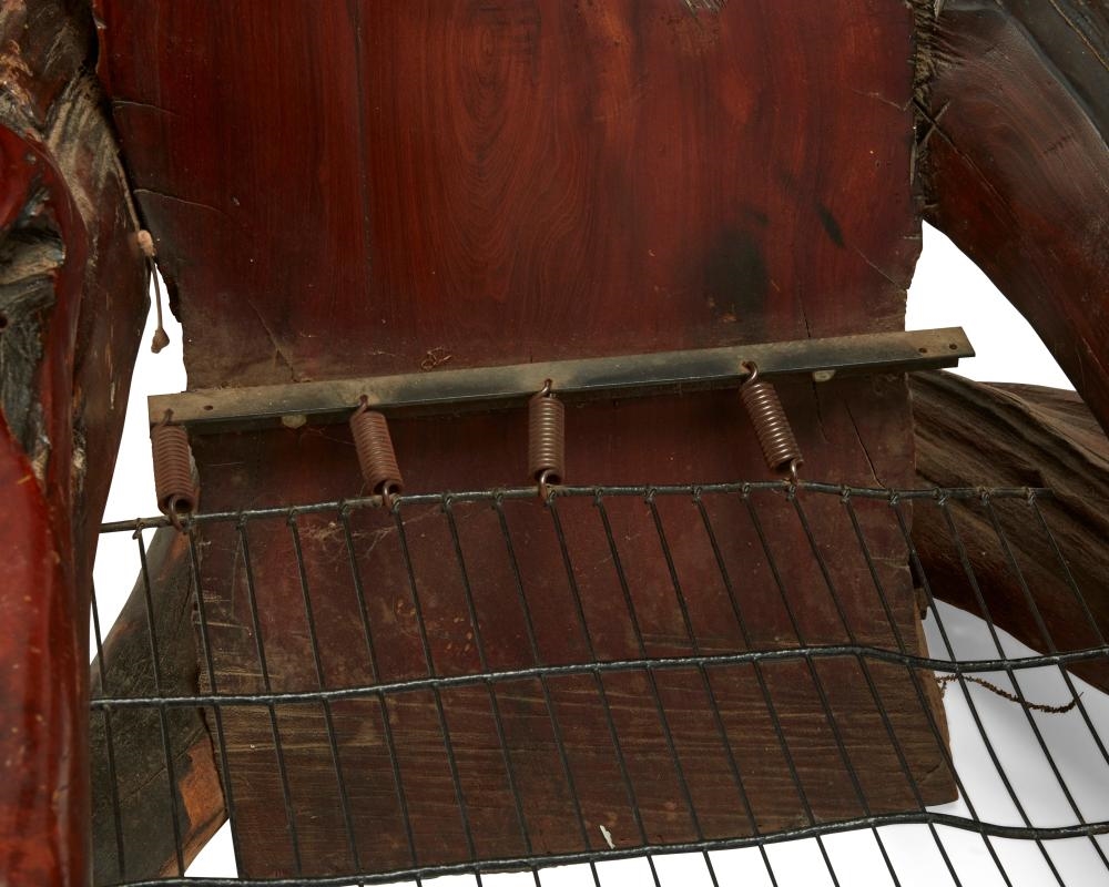 Artwork by Daryl Stokes, A Daryl Stokes-style armchair, Made of enameled metal