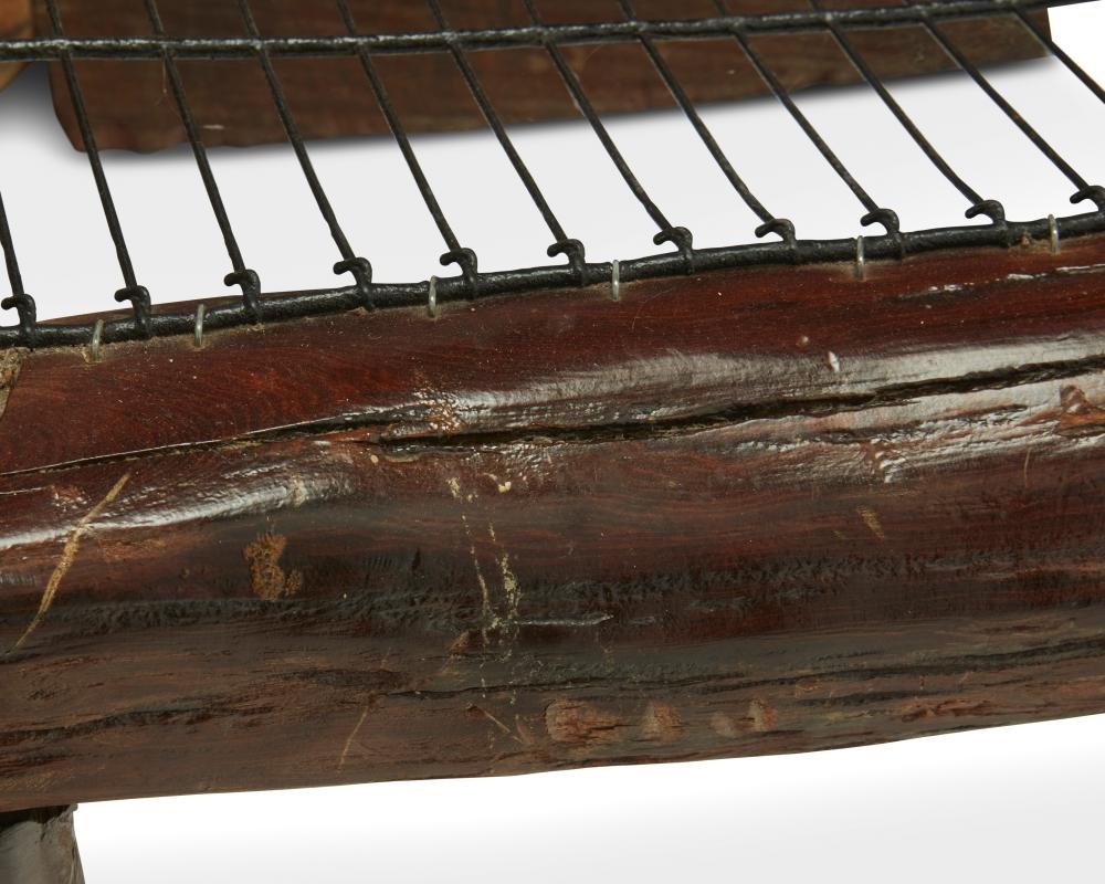 Artwork by Daryl Stokes, A Daryl Stokes-style armchair, Made of enameled metal