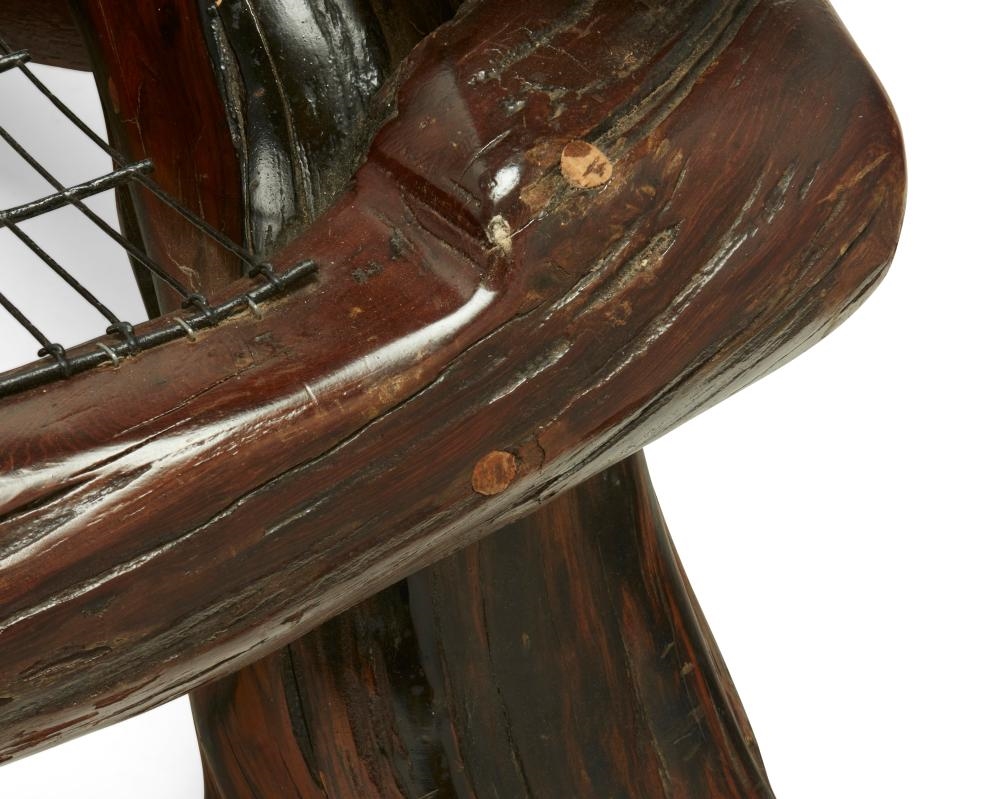 Artwork by Daryl Stokes, A Daryl Stokes-style armchair, Made of enameled metal