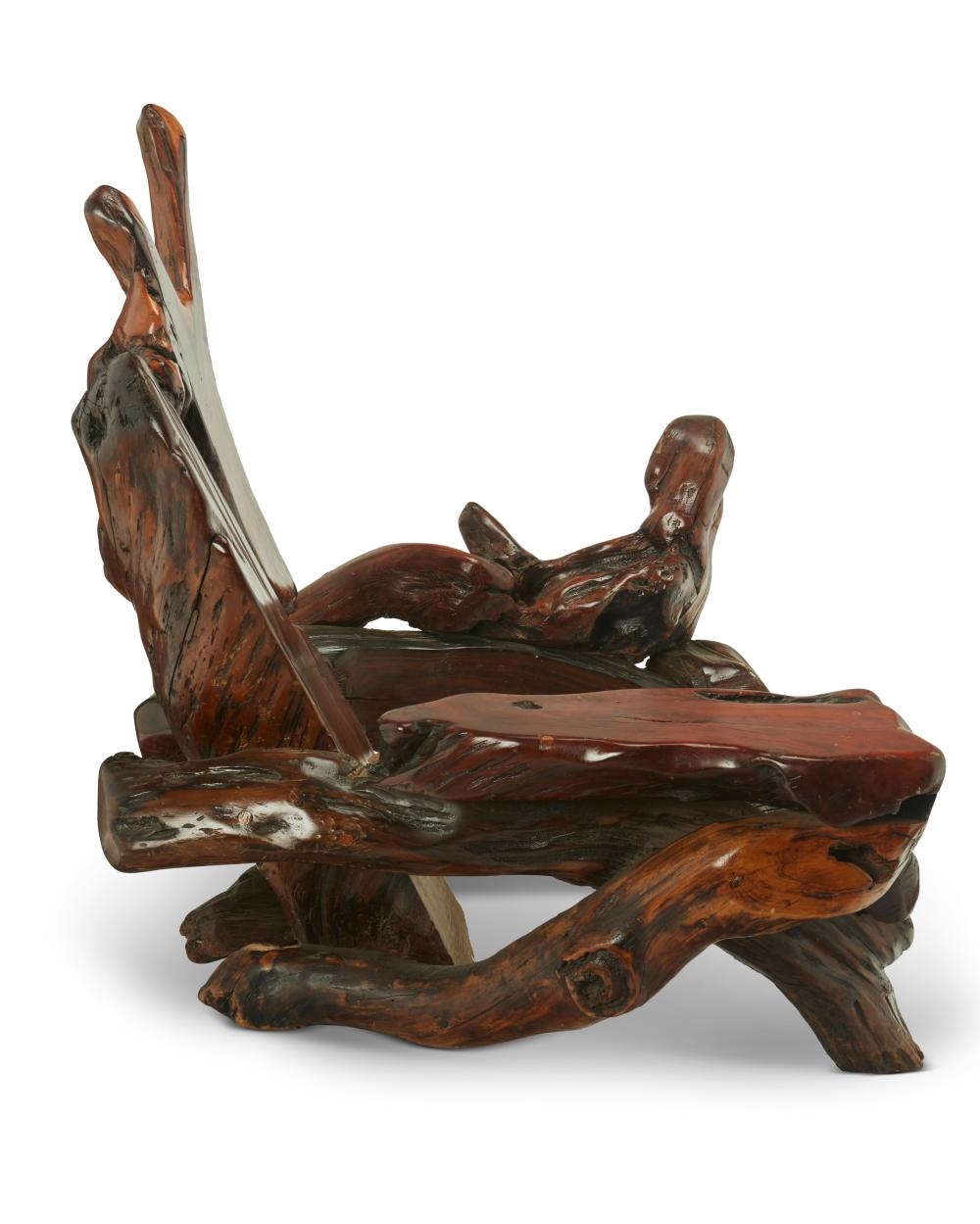 Artwork by Daryl Stokes, A Daryl Stokes-style armchair, Made of enameled metal